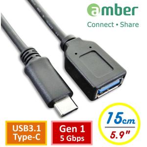 京徹【amber】USB3.1 Type-C OTG轉接線丨USB3...
