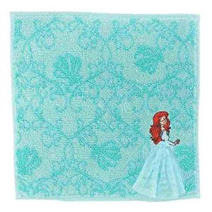 迪士尼 小美人魚 禮服 造型小方巾 23×23