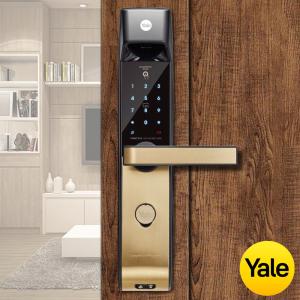 【Yale耶魯】YDM-7216 A系列 熱感應觸控 指紋 卡片 密碼 電子鎖 (不含安裝)