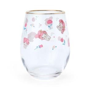Sanrio 夏日氣泡透明玻璃杯-美樂蒂