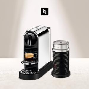 觀銘質感生活家電 Nespresso CitiZ Platinum 膠囊咖啡機 奶泡機組合 可選色