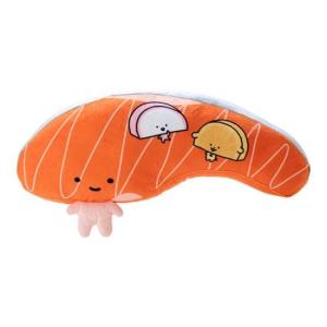 Sanrio 鮭魚妞 (你的名字有沒有鮭魚) 絨布玩偶抱枕