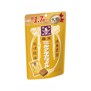 【森永】大粒牛奶糖原味袋 132g/包