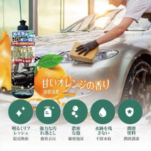 FYM   【柑橘】高濃縮洗車水蠟 二入組 清潔、塗層、上光、 防污完美結合