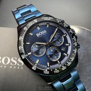 星晴錶業 BOSS伯斯手錶編號:HB1513758 寶藍色錶盤寶藍錶殼石英機芯三眼,時分秒中三針顯示,運動 好看耐用👍👍👍👍👍