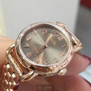 星晴錶業 COACH蔻馳手錶編號:CH00111 玫瑰金色錶盤玫瑰金錶殼石英機芯簡約,中三針顯示 入手這款，好運滿滿😃😃😃😃😃