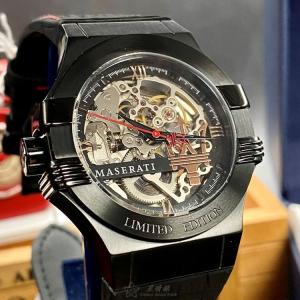 星晴錶業 MASERATI瑪莎拉蒂手錶編號:R8821108021 銀黑色錶盤黑錶殼自動機械機芯鏤空 真心強烈推薦這個商品，真的實用又好看💯💯💯