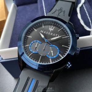 星晴錶業 MASERATI瑪莎拉蒂手錶編號:R8871612006 黑色錶盤寶藍錶殼石英機芯三眼,中三針顯示,運動 這個不是我期待已久的款式嗎?!?!😍😍😍