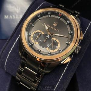 星晴錶業 MASERATI瑪莎拉蒂手錶編號:R8873612016 黑玫瑰金色錶盤黑錶殼石英機芯三眼,運動 這個顏色您喜歡嗎🥰