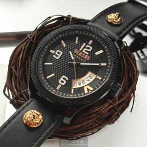 星晴錶業 VERSUSVERSACE凡賽斯手錶編號:VV00370 黑色錶盤黑錶殼石英機芯簡約,中三針顯示 星晴錶店主推薦款✨✨✨✨✨