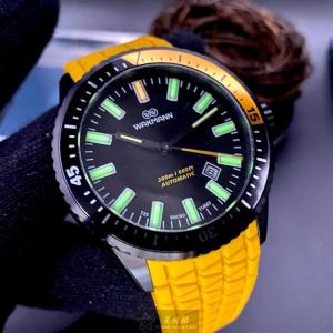 星晴錶業 WAKMANN威克曼手錶編號:WA00029 黑色錶盤黑錶殼瑞士自動機械機芯潛水錶,中三針顯示,運動,水鬼 有沒有!!!有沒有!!!就是這個阿!!!‼︎‼︎‼︎‼︎‼︎