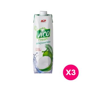【3入優惠】VICO椰子水(白色)1000ml  (促銷優惠)