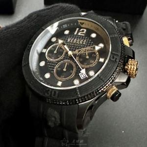 星晴錶業 VERSUSVERSACE凡賽斯手錶編號:VV00401 黑色錶盤黑錶殼石英機芯三眼,中三針顯示 真心強烈推薦這個商品，真的實用又好看💯💯💯
