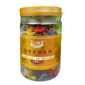 【品鮮生活】五色果乾罐裝500g(五種純素/蔓越莓.黃金葡萄乾.青提子.葡萄乾.番茄乾)