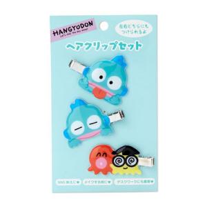 【箱子】Sanrio 人魚漢頓 塑膠造型鐵髮夾3入...