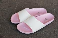 I am slippers 室內素胚塗鴉鞋 粉IS502
