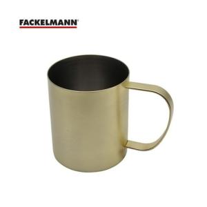 德國 法克漫 Fackelmann 不鏽鋼鍍鈦馬克杯 (...