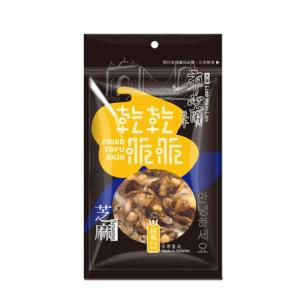 【大溪廖心蘭豆干】乾乾脆脆系列-芝麻(80g/包)