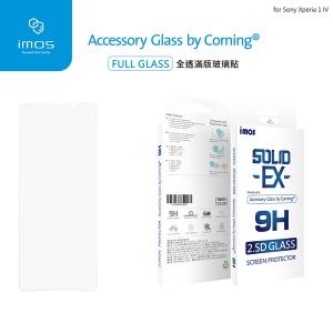 【愛瘋潮】 iMos SONY Xperia 1 IV  全透明滿版玻璃保護貼 美商康寧公司授權 螢幕保護貼