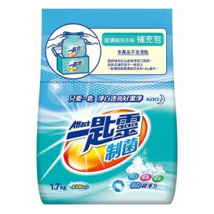 【一匙靈】制菌超濃縮洗衣粉-補充包 (1.7kg/包)