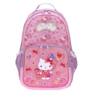三麗鷗 兒童 書包 後背包-Hello Kitty (粉愛心氣球款)