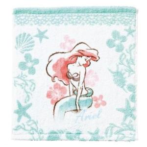 迪士尼 小美人魚/夢幻海洋 純棉方巾