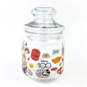 迪士尼100週年慶典玻璃罐/經典圖標-500ml