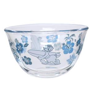 迪士尼 玻璃碗-唐老鴨/衝浪板-9.5cm