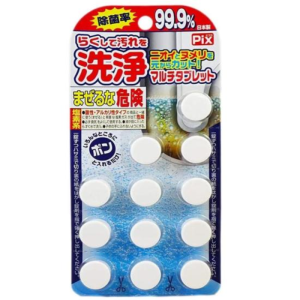 【獅子化學】 Pix 除菌99.9% 排水管洗淨錠(5.5GX12錠入)