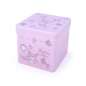 【三麗鷗】酷洛米 方形塑膠雙層收納盒(紫居家)