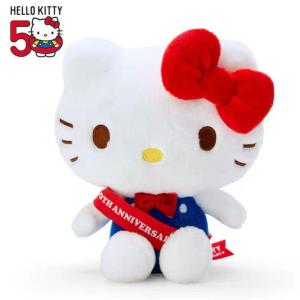 【50週年】Hello Kitty 彩帶絨毛玩偶娃娃