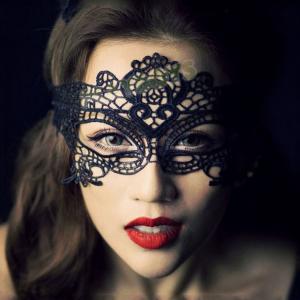 嫵媚誘惑鏤空蕾絲眼罩